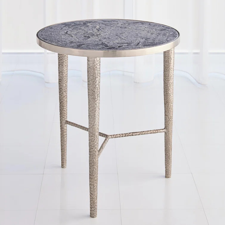 Hammered End Table