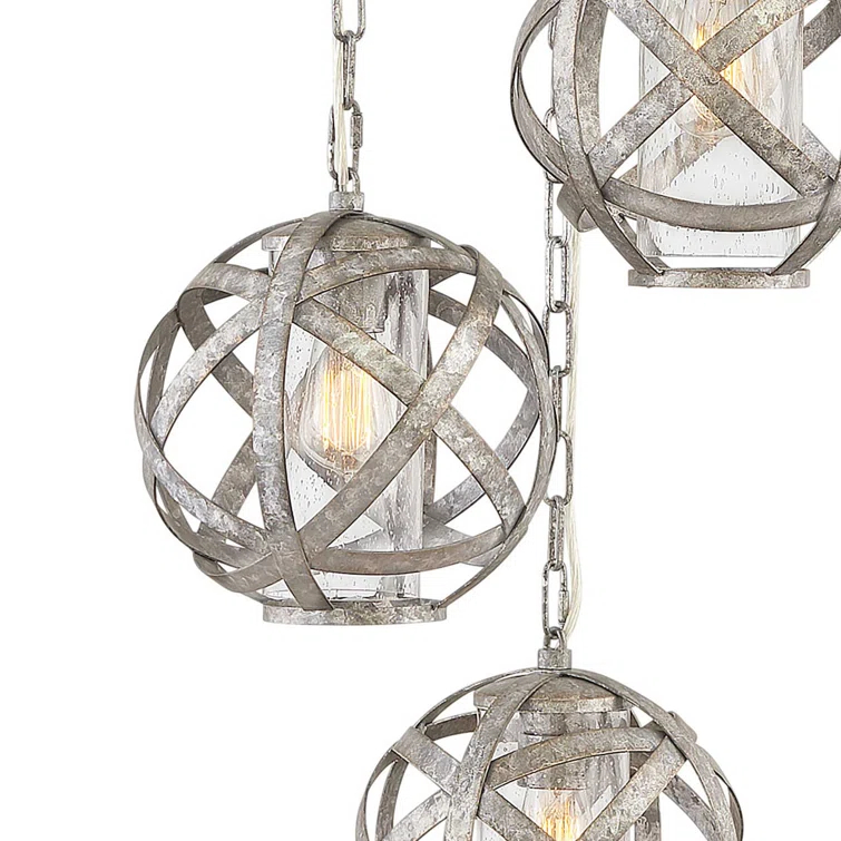 Carson 3 - Light Cluster Globe Pendant