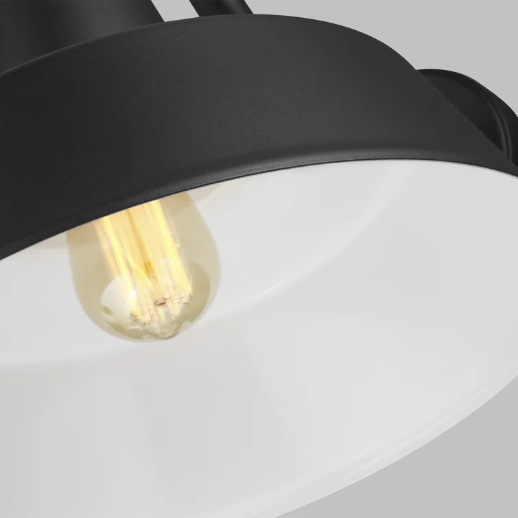 Blakeston Single Light Bell Outdoor Aluminum Wall Light
