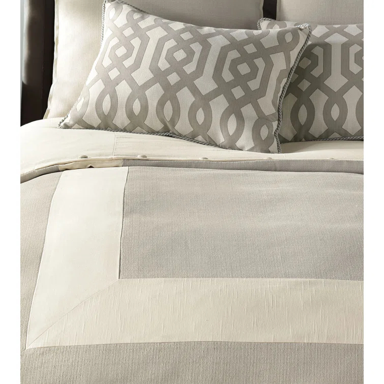 Eastern Accents Rayland Eclectic Cotton Blend Geometric Shapes Duvet Cover Set