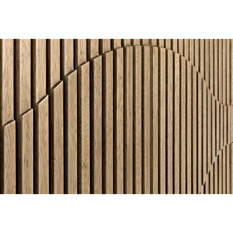 Illusion 78'' Solid Wood Sideboard