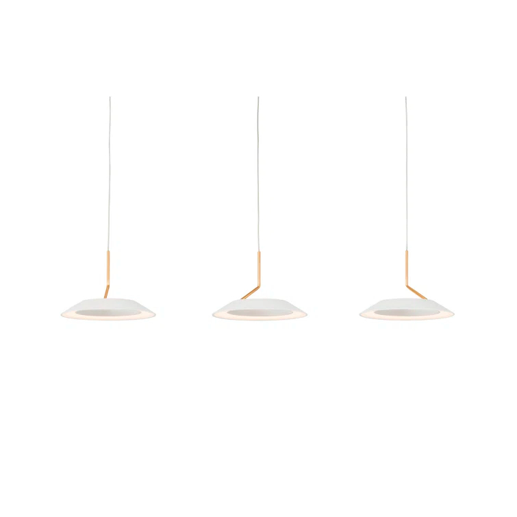 Koncept Technologies Inc Royyo 3 - Light LED Kitchen Island Pendant