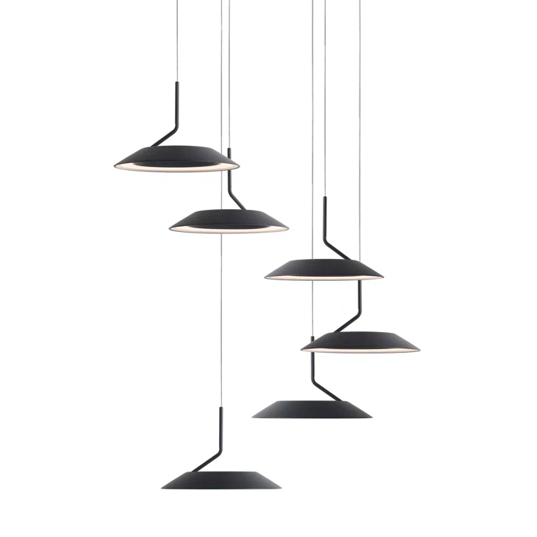 Koncept Technologies Inc Royyo 6 - Light LED Cluster Pendant