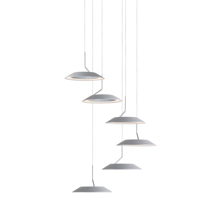 Royyo 6 - Light LED Cluster Pendant
