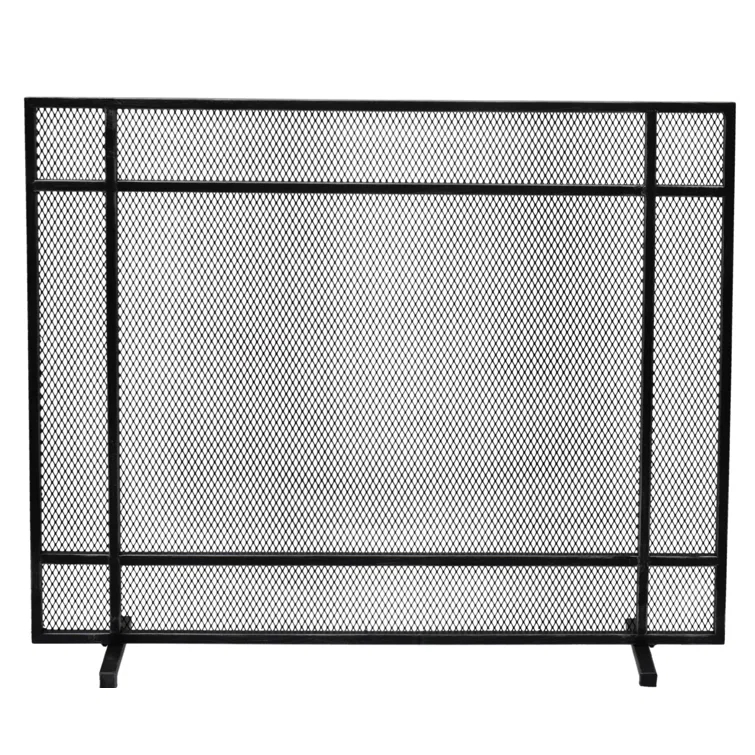 Erick Iron Fireplace Screen