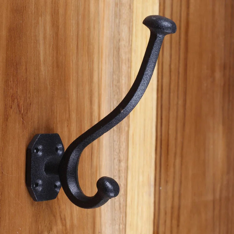 Double Wall Mount Hooks 5" Jacket Hanger