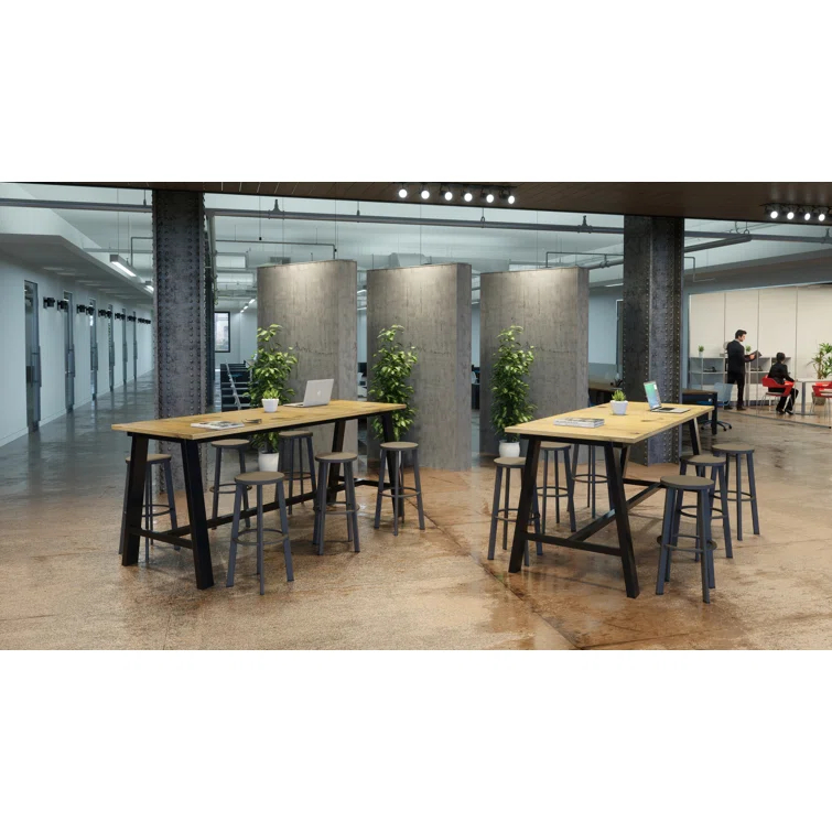 Midtown Solid Wood Breakroom Table