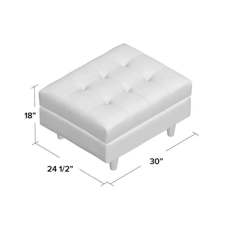 Modway Empress Upholstered Ottoman