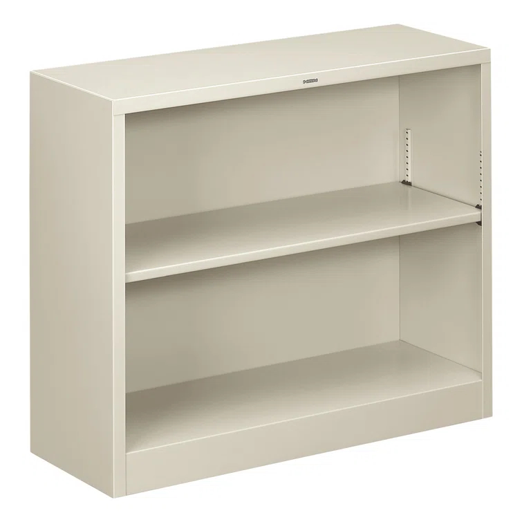 Brigade 29" H x 34.5" W Steel Standard Bookcase