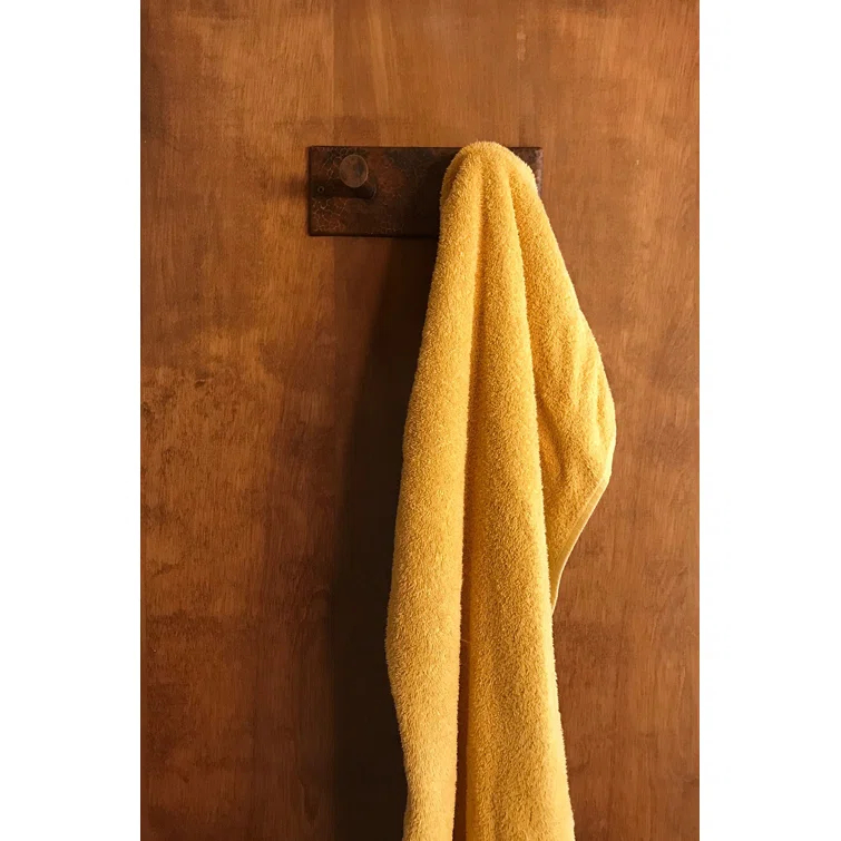 Hammered Copper Double Robe/Towel Hook