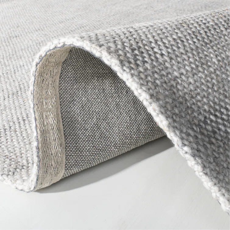 Miles Lauren Ralph Lauren Hand Woven Wool, Viscose Striped Rug