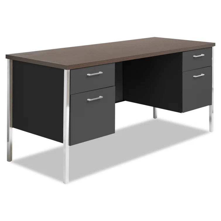 Double Pedestal Steel Credenza
