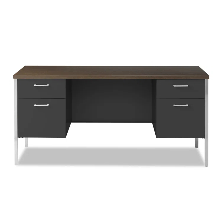 Double Pedestal Steel Credenza