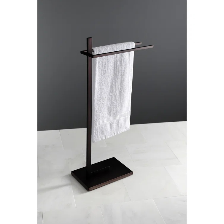 Kingston Brass Edenscape Freestanding Dual Towel Rack