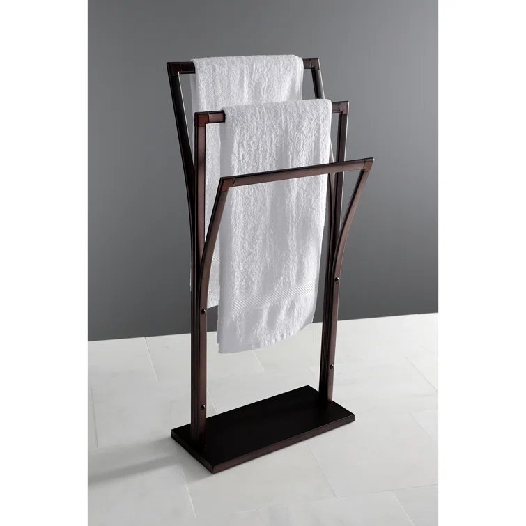 Kingston Brass Edenscape Freestanding Y-Style Towel Rack