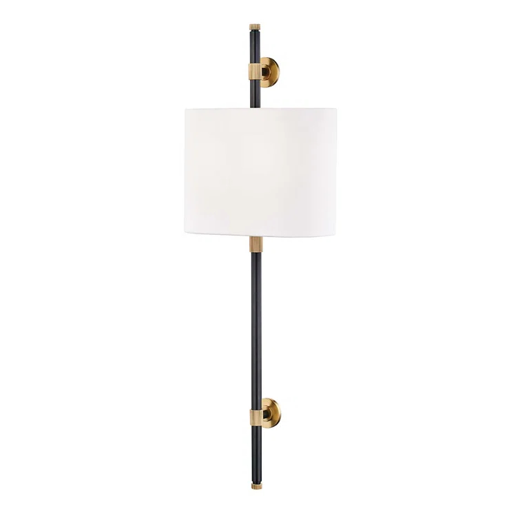 Hamilton Sconce - Brass and Bronze / 34" H