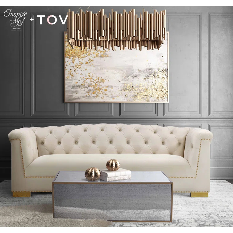 Lana Mirrored Coffee Table