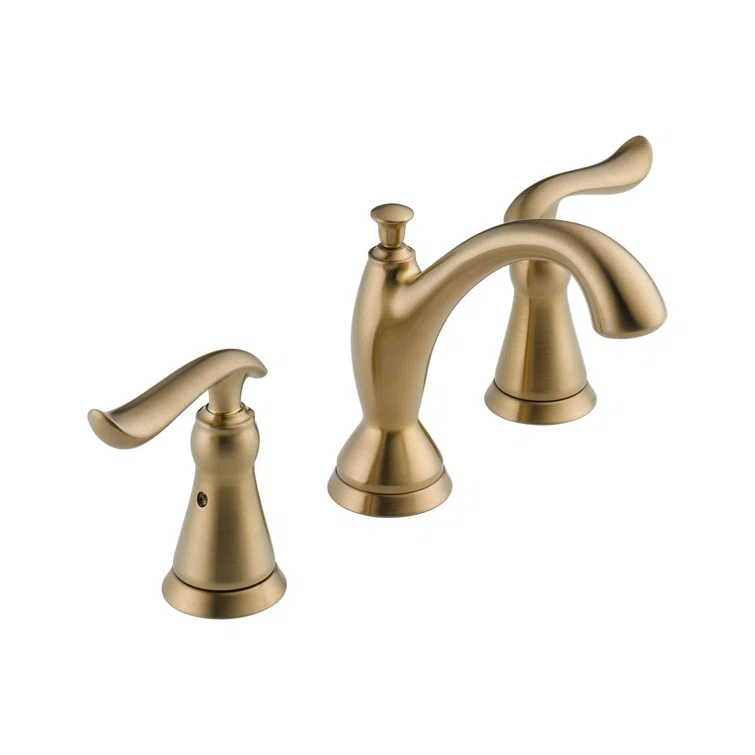 Linden Widespread Bathroom Faucet 3 Hole, 2-handle Bathroom Sink Faucet with Drain Assembly