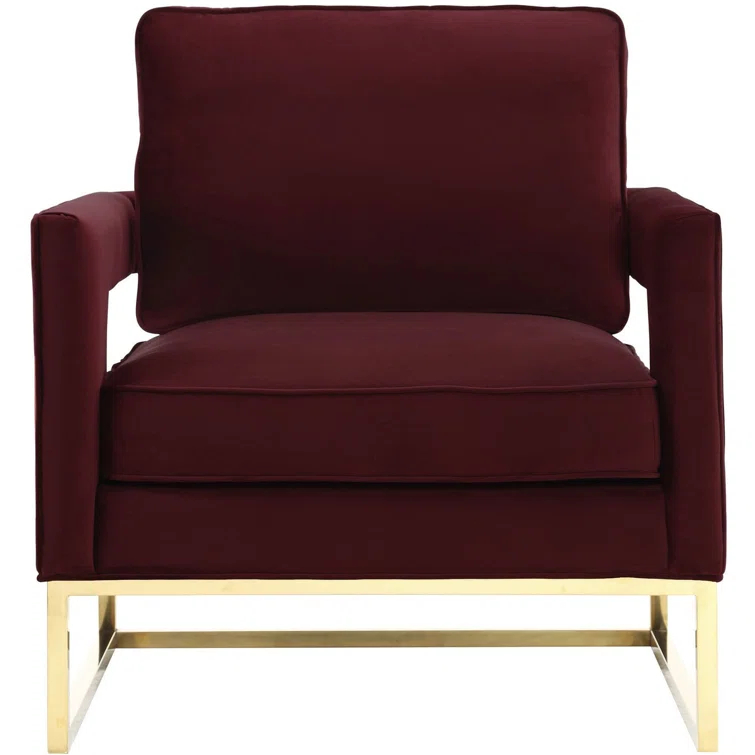 Velvet Accent Chair