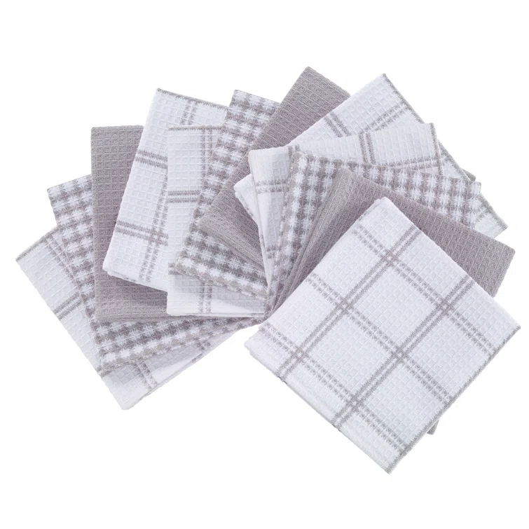 T-fal Flat Waffle Kitchen Dishcloth Set