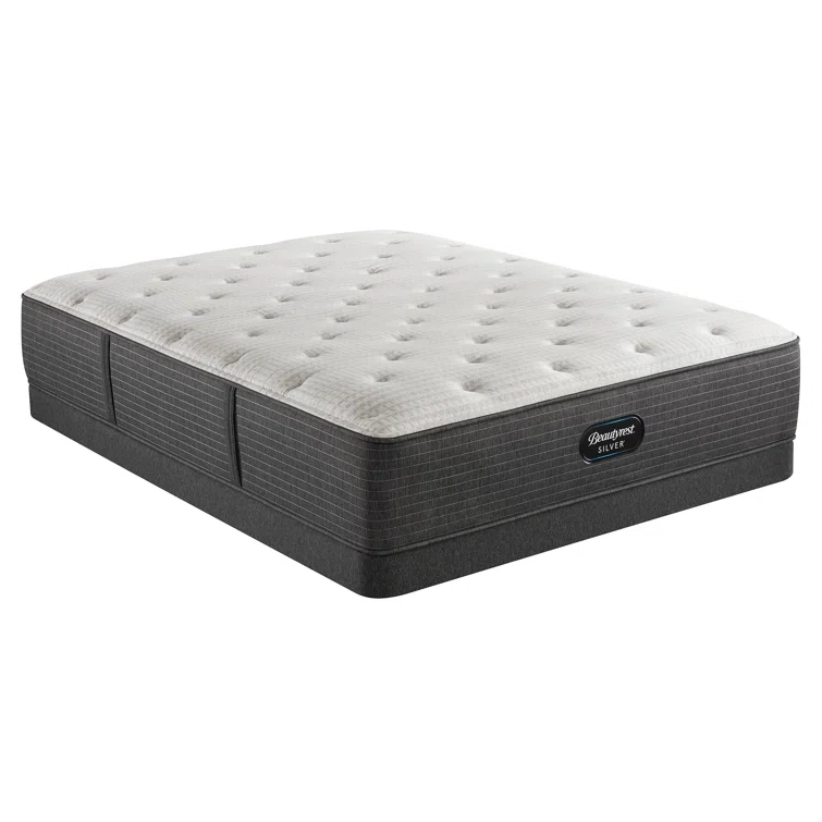 Beautyrest Silver BRS900-C Medium 14.5" Innerspring Mattress and Box Spring Set