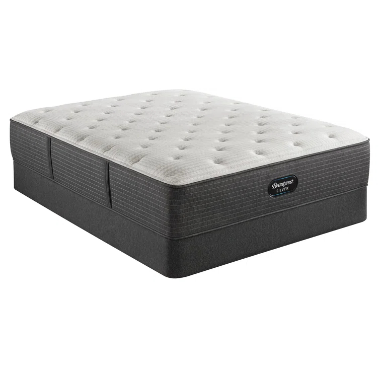 Beautyrest Silver BRS900-C Medium 14.5" Innerspring Mattress and Box Spring Set