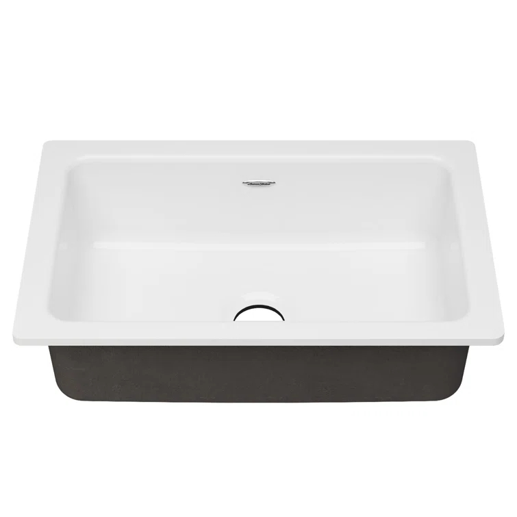 Delancey 30'' L Undermount Single Bowl Cast Iron Kitchen Sink