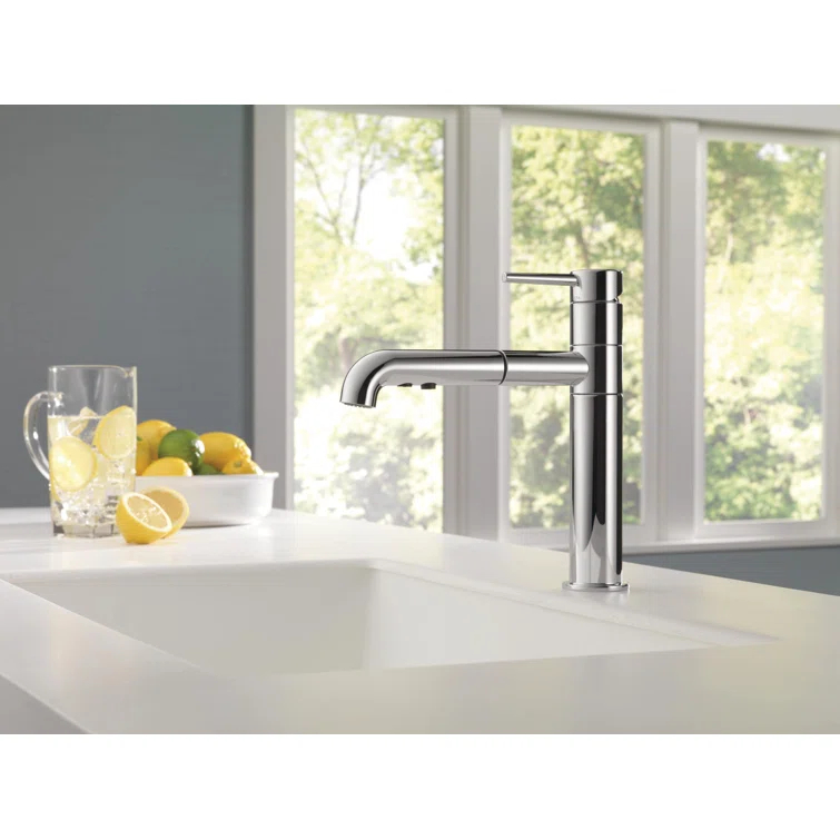 Contemporary Pot Filler Faucet, Wall Mount Pot Filler Kitchen Faucet