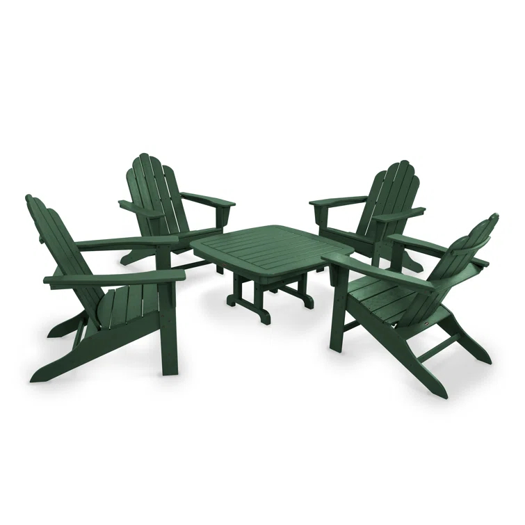Long Island Adirondack 5-Piece Conversation Group