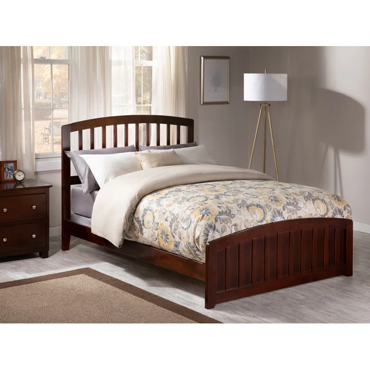 Richmond Solid Wood Low Profile Platform Bed
