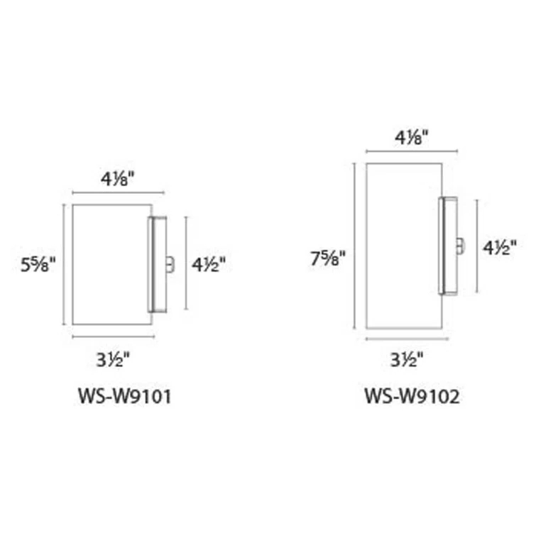 Modern Black and Bronze LED Outdoor Wall Light