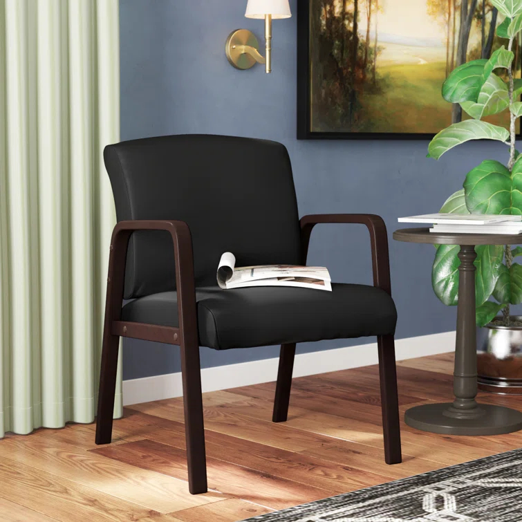 Valencia Leather Seat Waiting Room Chair