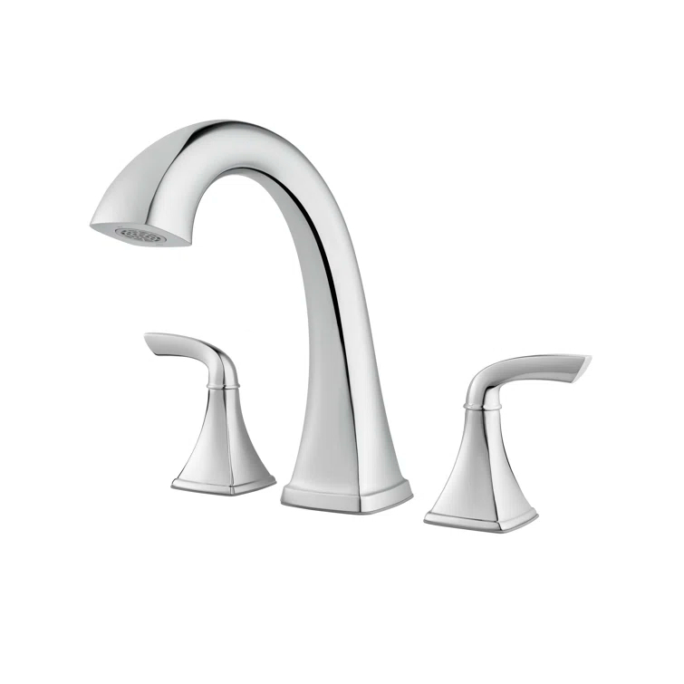 Bronson Double Handle Deck Mounted Roman Tub Faucet Trim