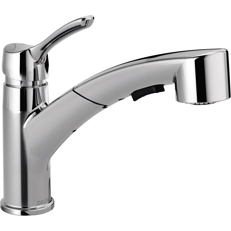 Collins Pull Out Sprayer Kitchen Sink Faucet, Single Handle Kitchen Faucet