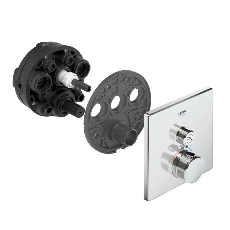Grohtherm® SmartControl Single Function Thermostatic Trim with Control Module
