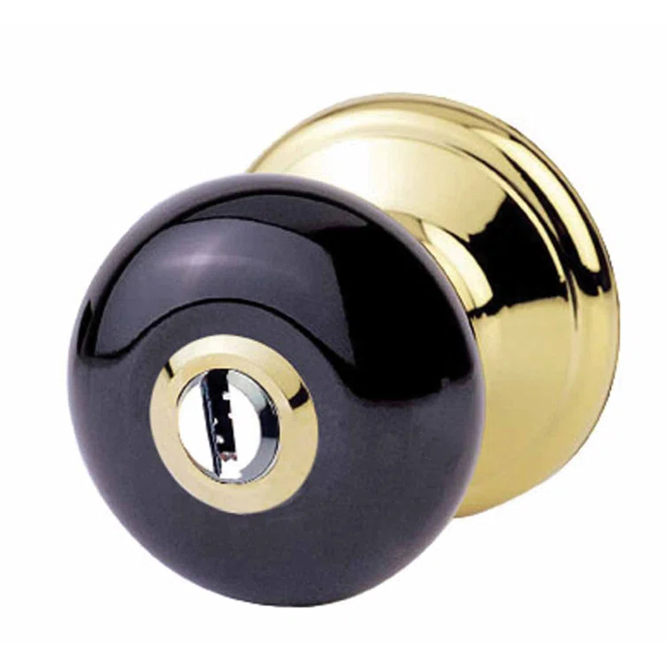 Int&Ext Keyed Ajustable Backset Porcelain Floor Mount Stop