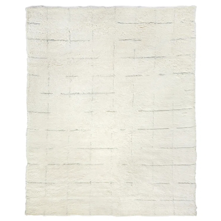 Moroccan Wool Geometric Rug