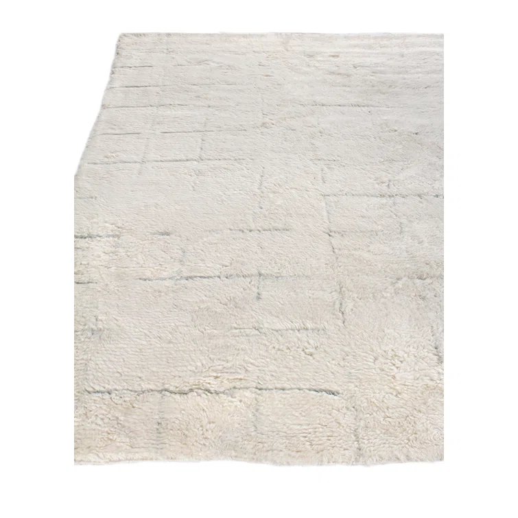 Moroccan Wool Geometric Rug