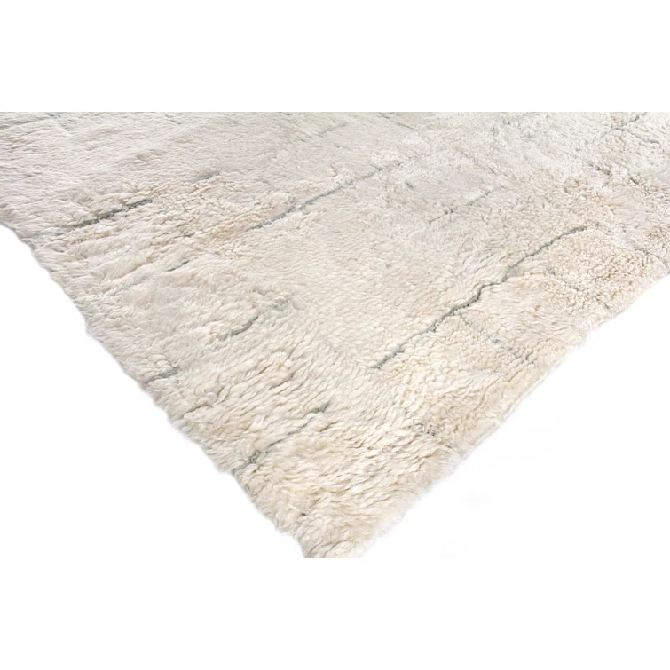 Moroccan Wool Geometric Rug