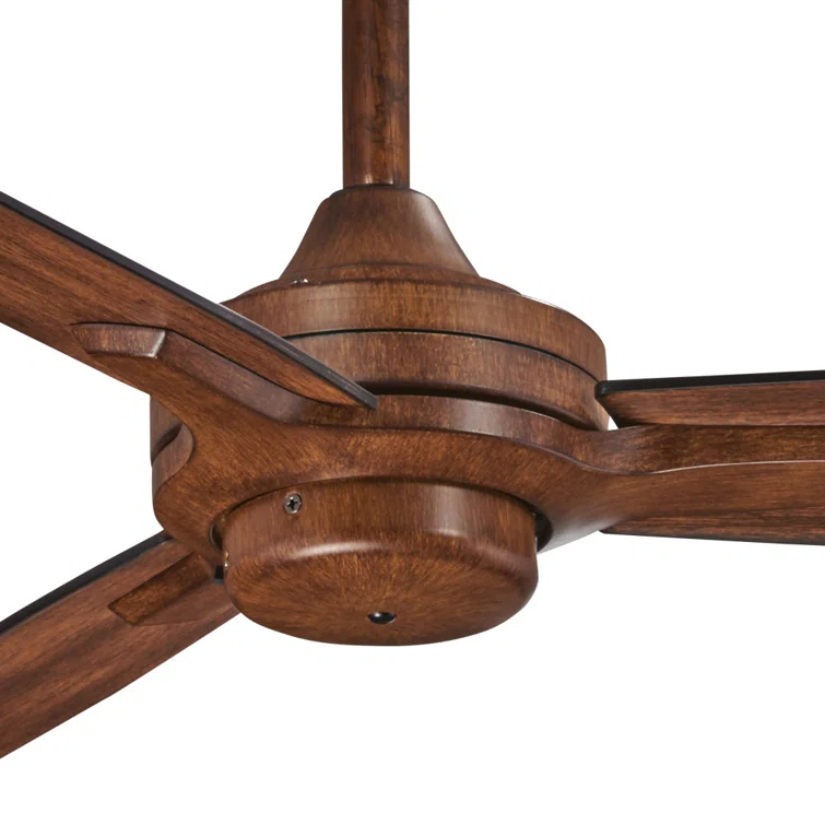 52" Rudolph 3-Blade Propeller Ceiling Fan with Wall Control