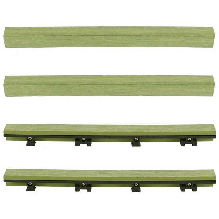 12" x 1" Composite Interlocking Deck Side Trim