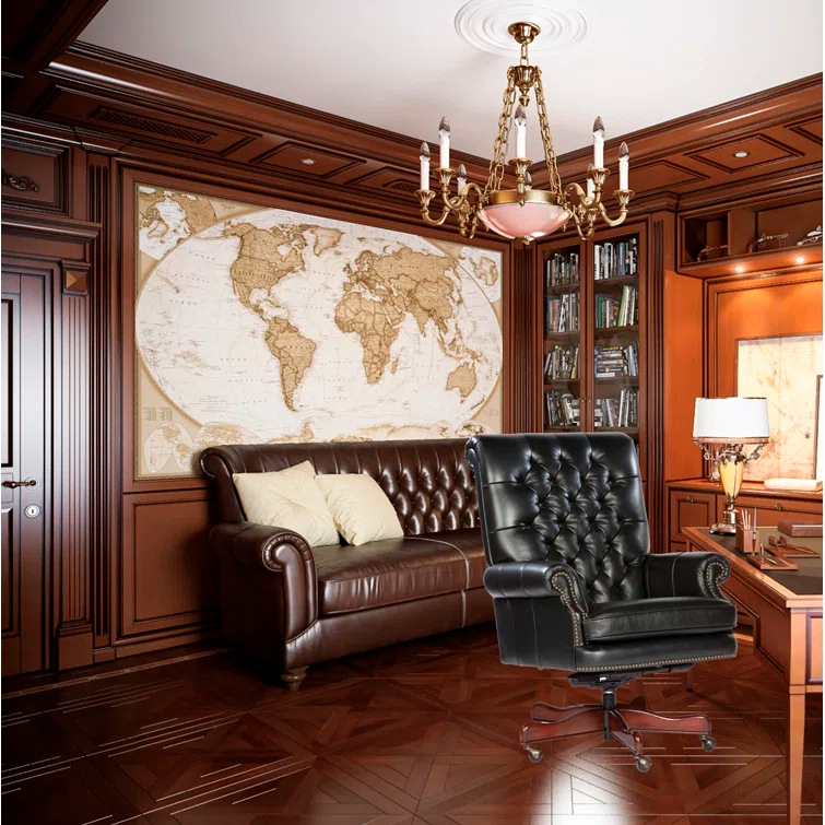 Office Executive Leather Tilt Swivel Chair