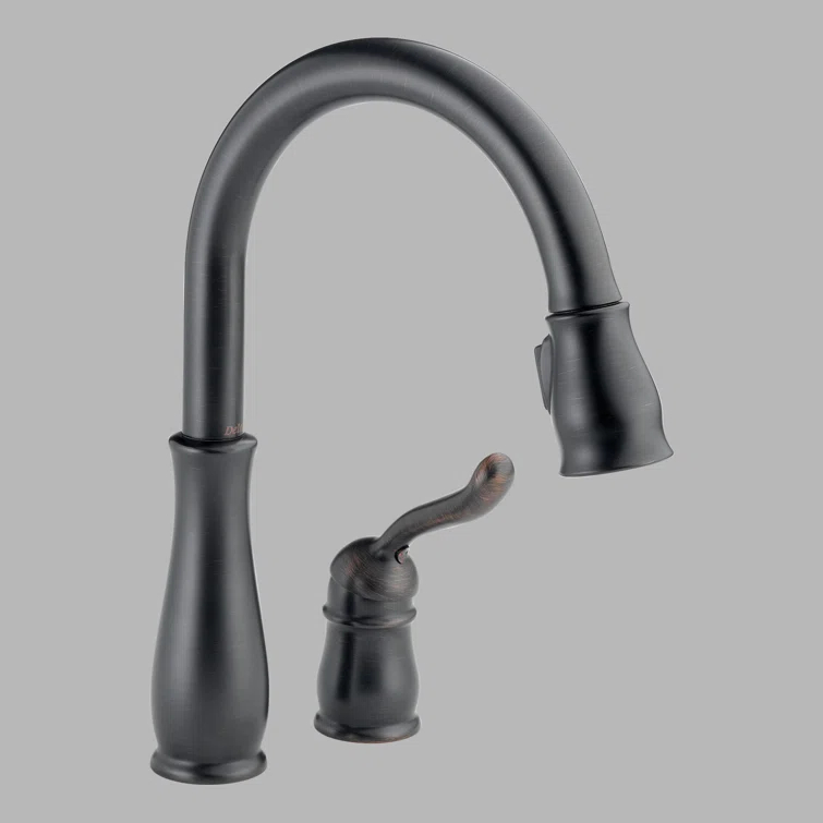 Leland Pull Down Sprayer Kitchen Sink Faucet, Single Handle Kitchen Faucet
