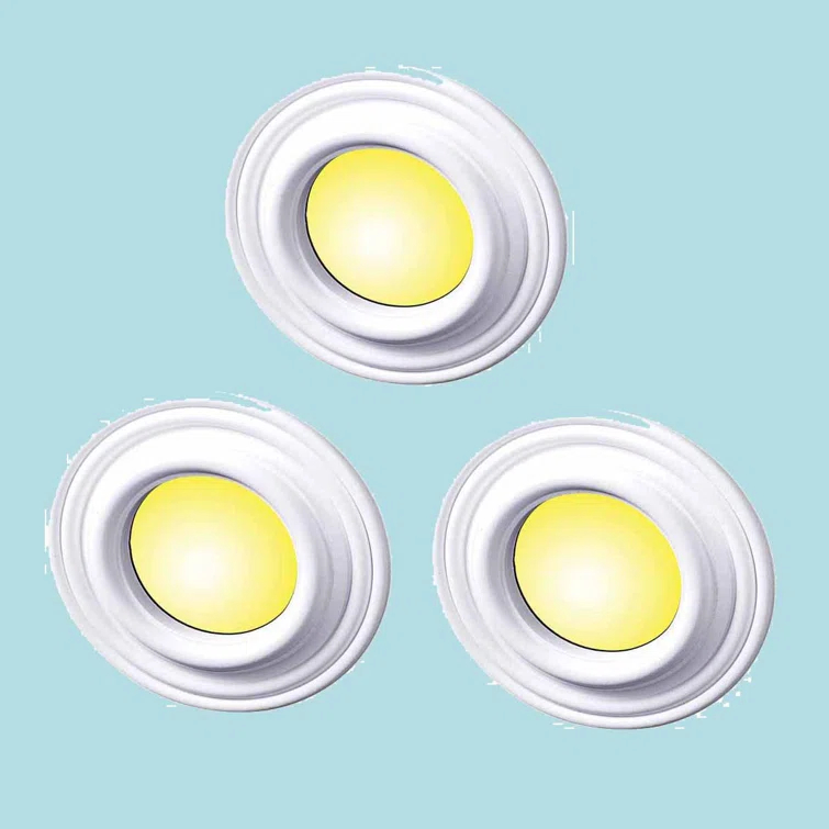 9'' White Open Recessed Trim