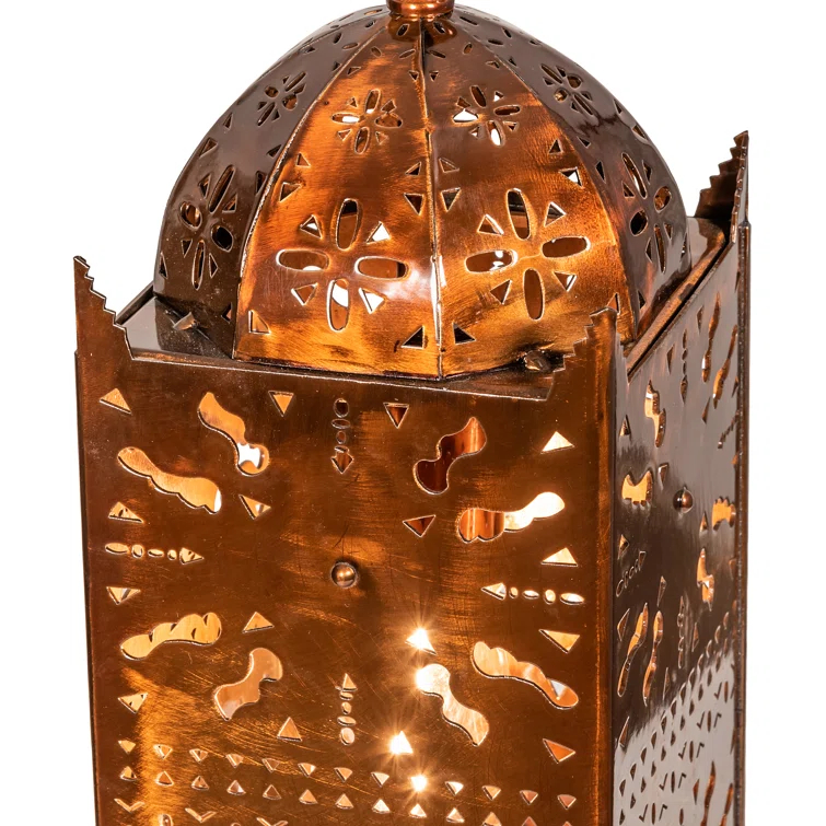 2 - Light Copper Lantern Pendant