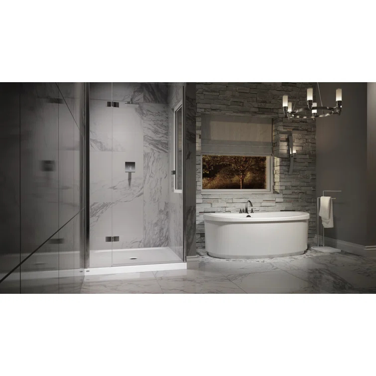 Center Drain 36" x 48" Shower Base