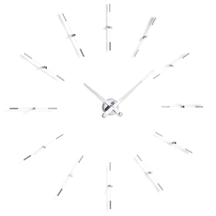 Merlin Metal Wall Clock
