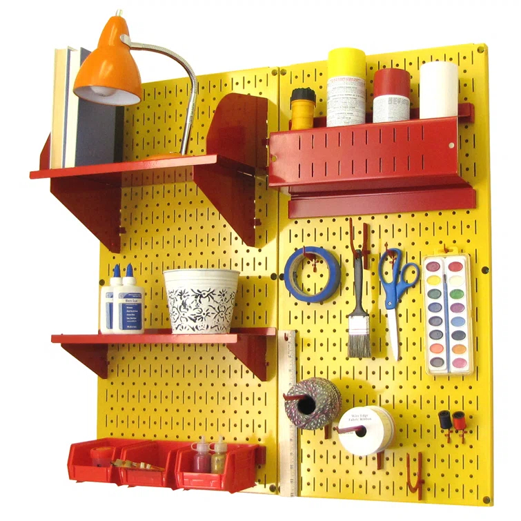 Hobby Craft Pegboard Organizer Storage Kit