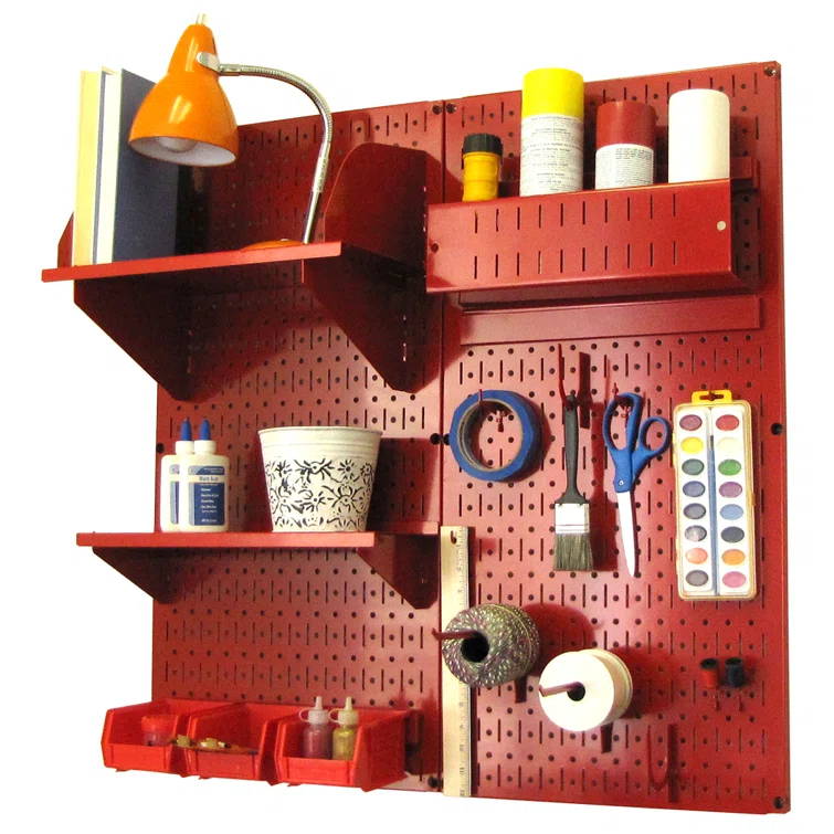 Hobby Craft Pegboard Organizer Storage Kit
