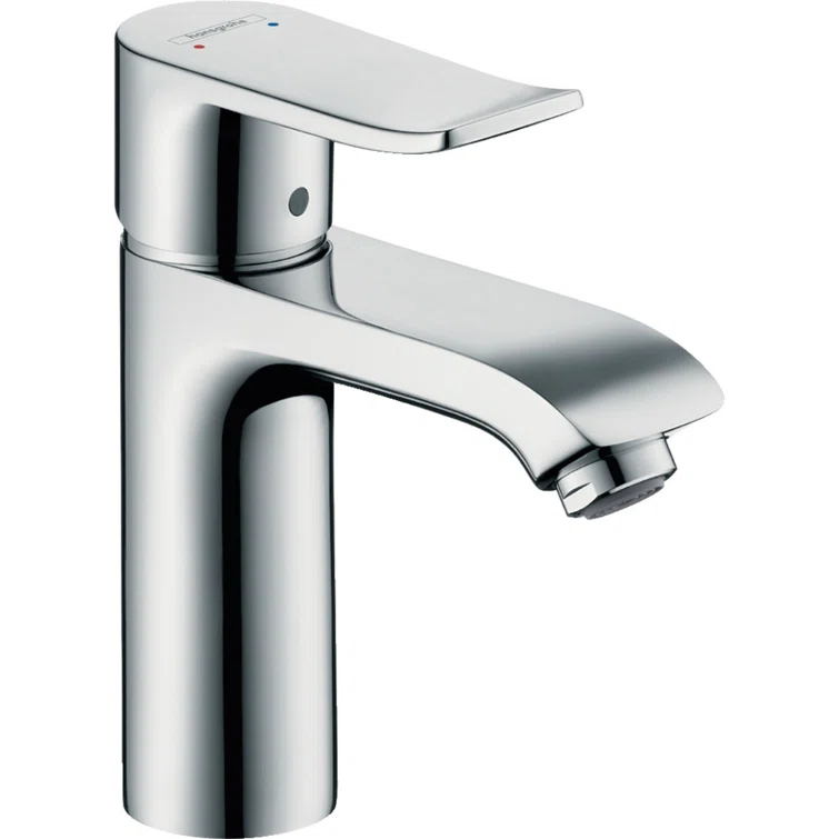 Metris Single Hole Bathroom Faucet with Drain Assembly